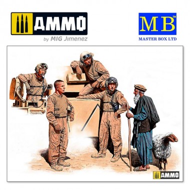 1/35 Modern US Tankmen in...