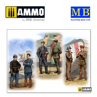 1/35 Tankmen of WWI Era...