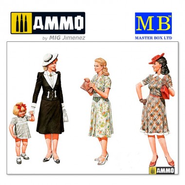 1/35 Mujeres de la Época de...