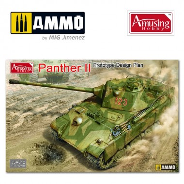 1/35 Panther II Diseño de...