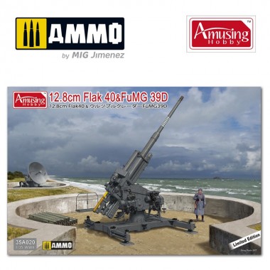 1/35 Flak 40 12,8cm y FuMG 39D