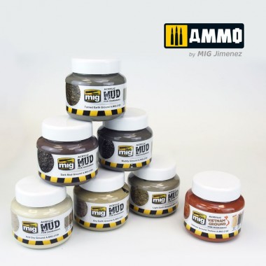 AMMO Acrylic Mud Collection