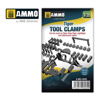 1/35 Tiger Tool Clamps