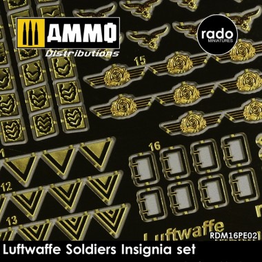 1/16 Set de Insignias de...