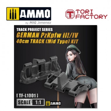1/1 German Pz.Kpfw. III/IV...