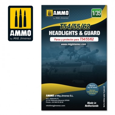 1/35 T54/55/62 Headlights &...