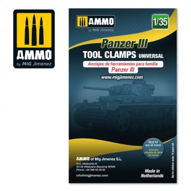 1/35 Panzer III Tool Clamps...