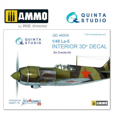 1/48 La-5 3D-Printed &...