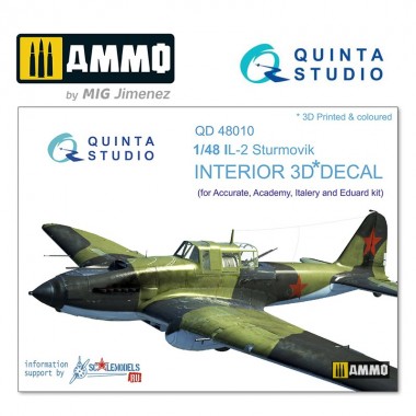 1/48 IL-2 Interior Impreso...