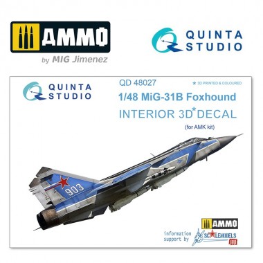 1/48 MiG-31B Interior...