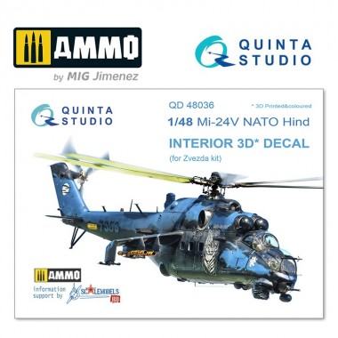 1/48 Mi-24V NATO (Black...