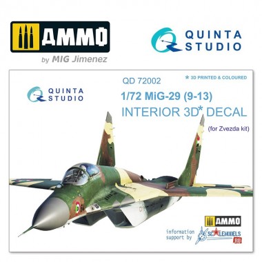 1/72 MiG-29 9-13 Interior...