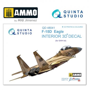 1/48 F-15D 3D-Printed &...