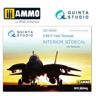 1/48 F-14A Interior Impreso...