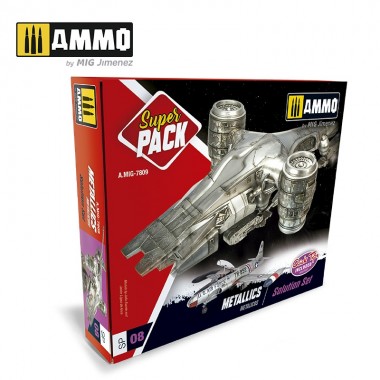 SUPER PACK Metálicos