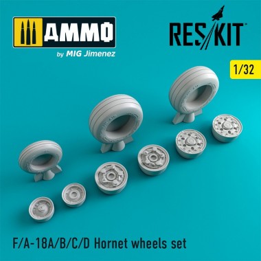 1/32 F-18 Hornet Wheels Set