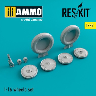1/32 I-16 Wheels Set