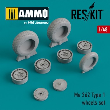 1/48 Me.262 Type 1 Wheels Set