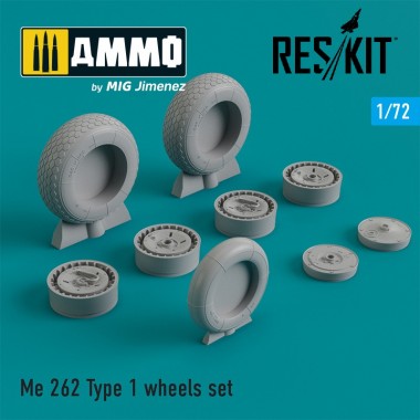 1/72 Me.262 Type 1 Wheels Set