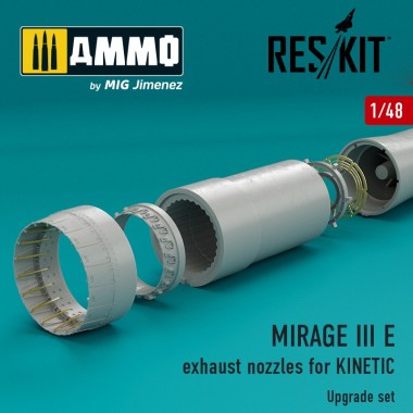 1/48 Mirage III E Exhaust...