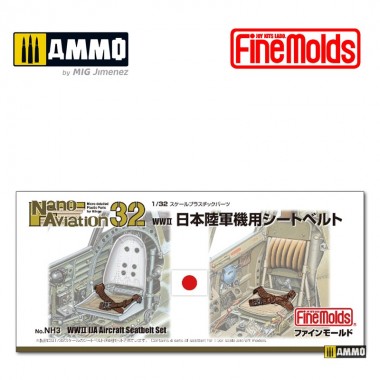 1/32 IJA Aircraft Seatbelt Set