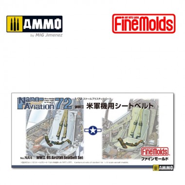 1/72 US Aircraft Seatbelt Set