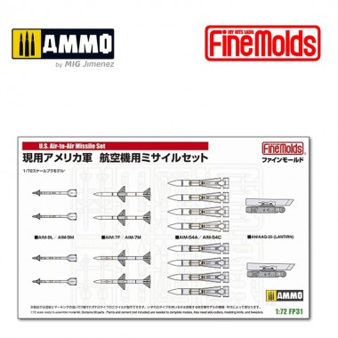 1/72 US Air-to-Air missile set