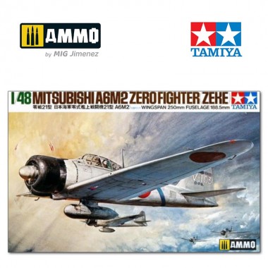 1/48 Caza Mitsubishi A6M2...