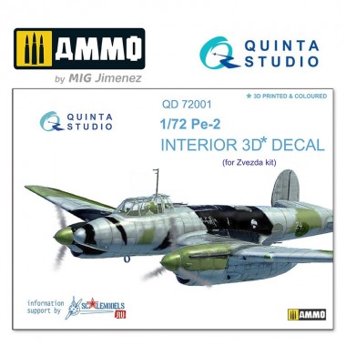 1/72 Pe-2 3D-Printed &...