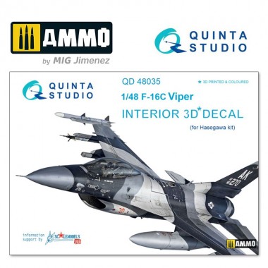 1/48 F-16C 3D-Printed &...