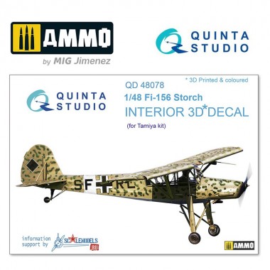 1/48 Fi-156 3D-Printed &...