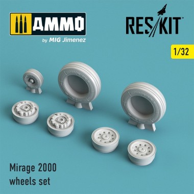 1/32 Mirage 2000 Wheels Set