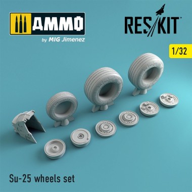 1/32 Su-25 Wheels Set