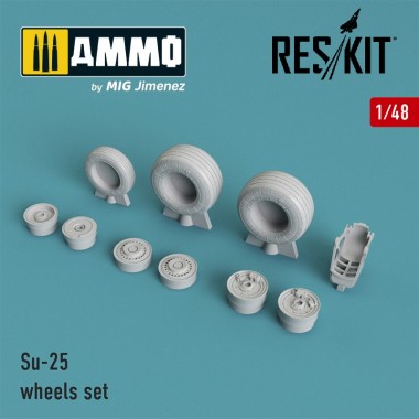 1/48 Set de Ruedas para Su-25