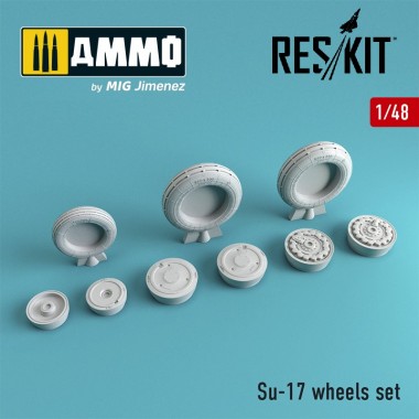 1/48 Su-17 Wheels Set