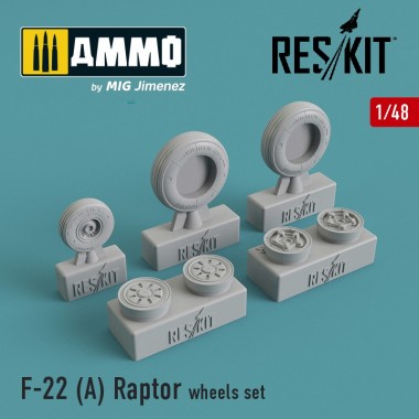 1/48 F-22A Raptor Wheels Set