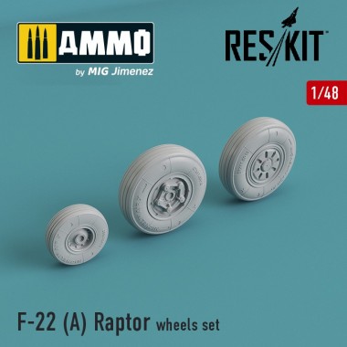 1/48 F-22A Raptor Wheels Set