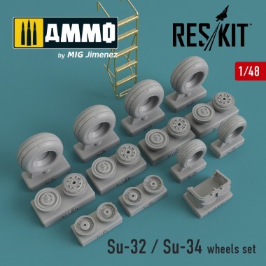 1/48 Su-32 / Su-34 Wheels Set