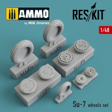 1/48 Set de Ruedas para Su-7