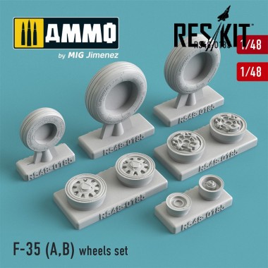 1/48 F-35 (A,B) Wheels Set