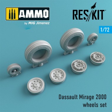 1/72 Mirage 2000 Wheels Set