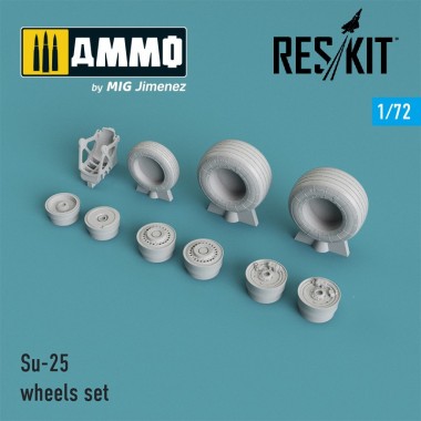 1/72 Su-25 Wheels Set