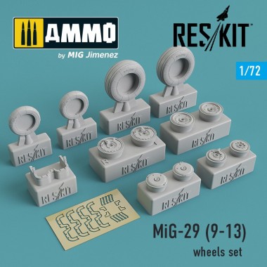 1/72 MiG-29 (9-13) Wheels Set