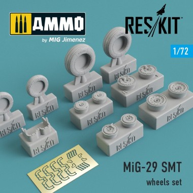 1/72 MiG-29 SMT Wheels Set