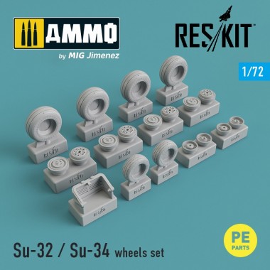 1/72 Set de Ruedas para...