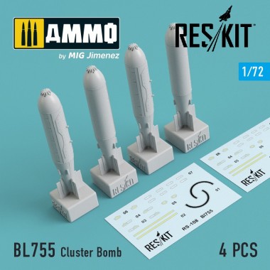 1/72 Bomba de Racimo BL755...