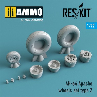 1/72 AH-64 Apache Wheels...