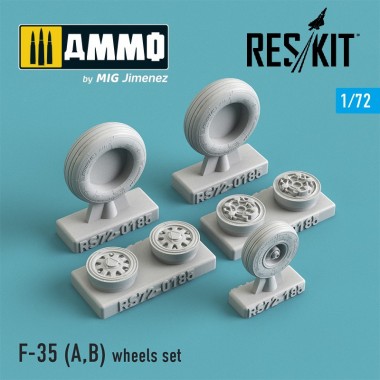 1/72 F-35 (A,B) Wheels Set