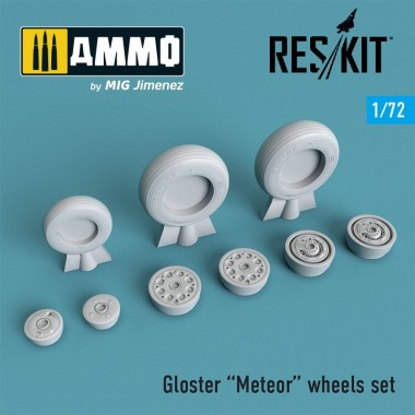 1/72 Gloster Meteor Wheels Set