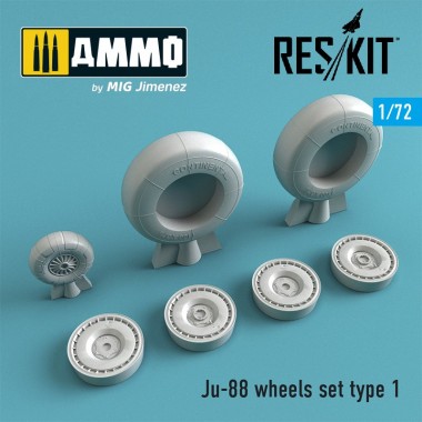 1/72 Set de Ruedas Tipo 1...